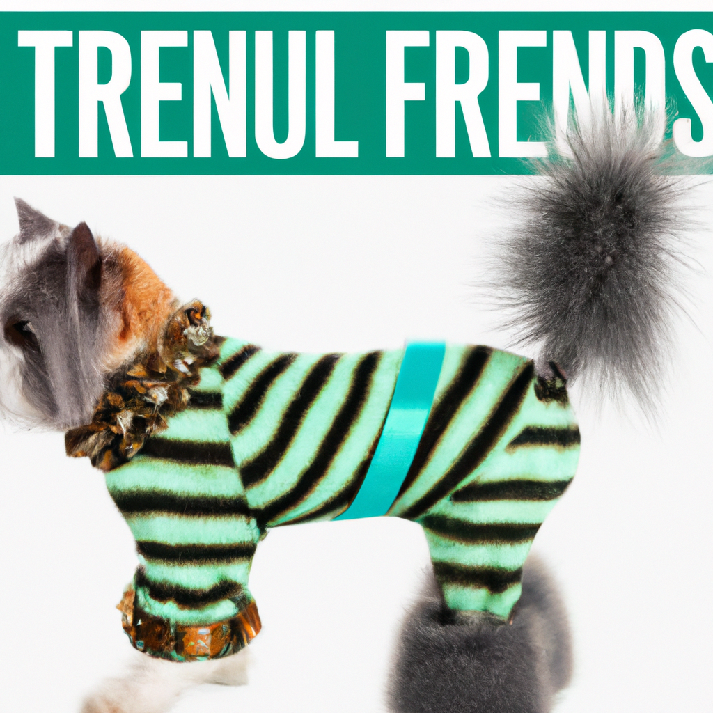 Trendy Tails: Unveiling the Latest Fashion Trends for Pets